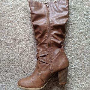 Mid calf boots